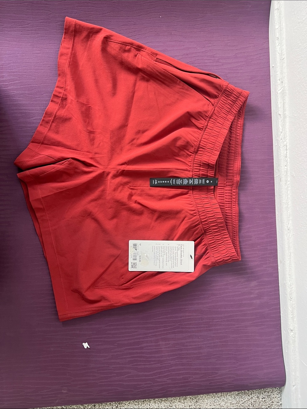lululemon athletica Red Athletic Shorts